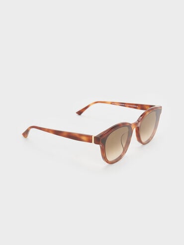 Violette Tortoiseshell Oval Sunglasses, T. Shell, hi-res