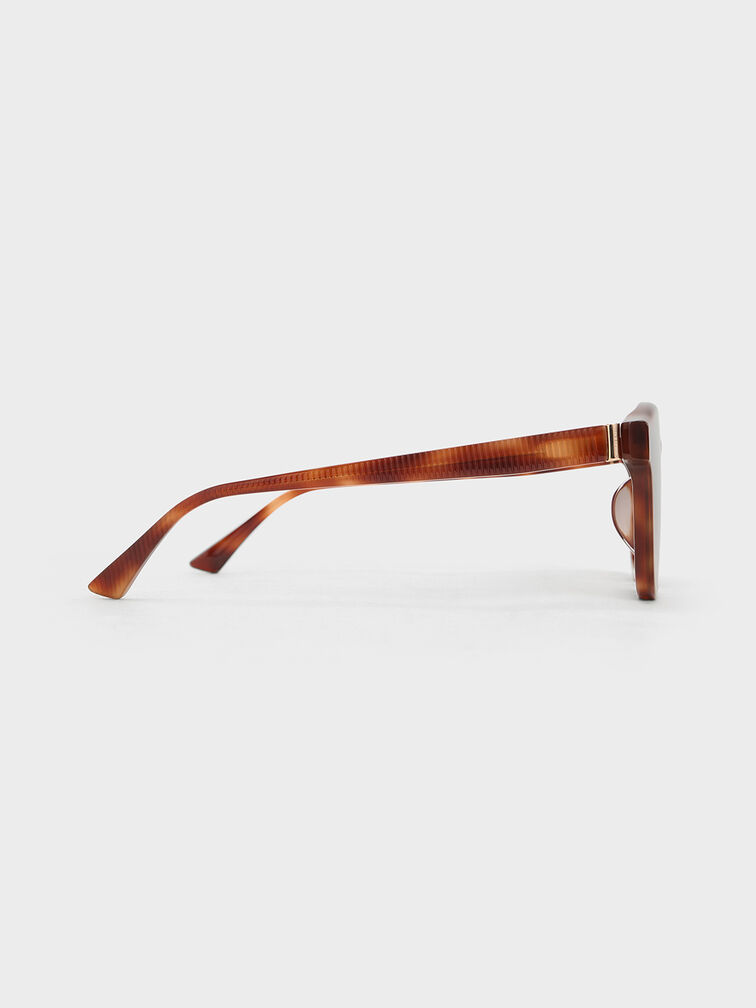 Violette Tortoiseshell Oval Sunglasses, T. Shell, hi-res
