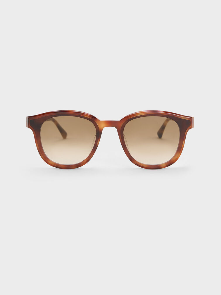 Violette Tortoiseshell Oval Sunglasses, T. Shell, hi-res