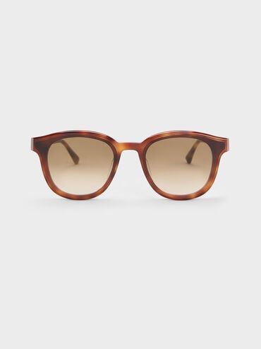 Violette Tortoiseshell Oval Sunglasses, T. Shell, hi-res