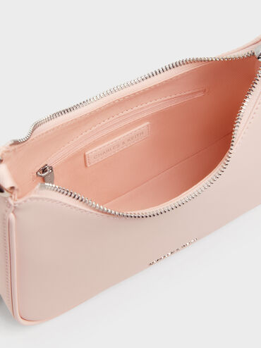 Tas Bahu Chain-Strap Lane, Soft Pink, hi-res