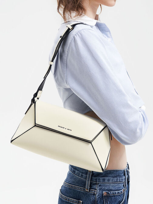 Nasrin Geometric Shoulder Bag, Multi, hi-res