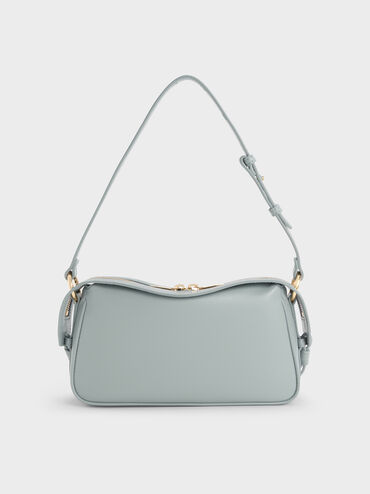 Tas Bahu Braided-Charm Haylen Mini, Misty Blue, hi-res
