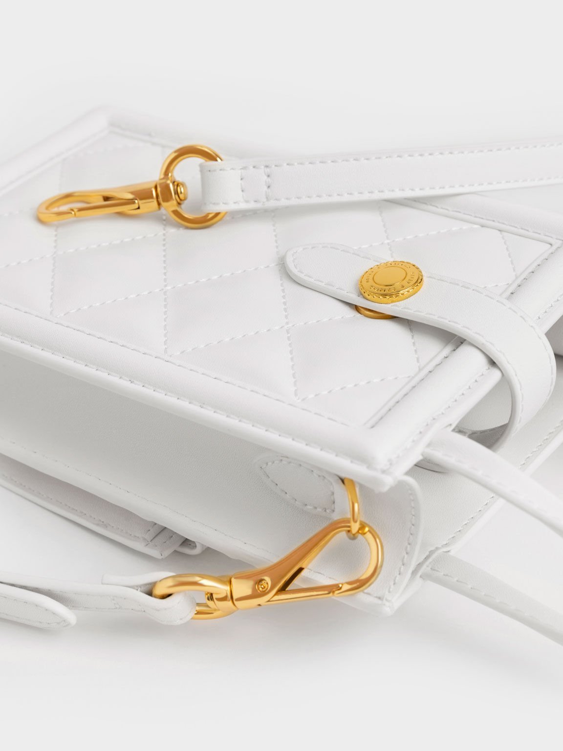 Pouch Phone Este Belted, White, hi-res