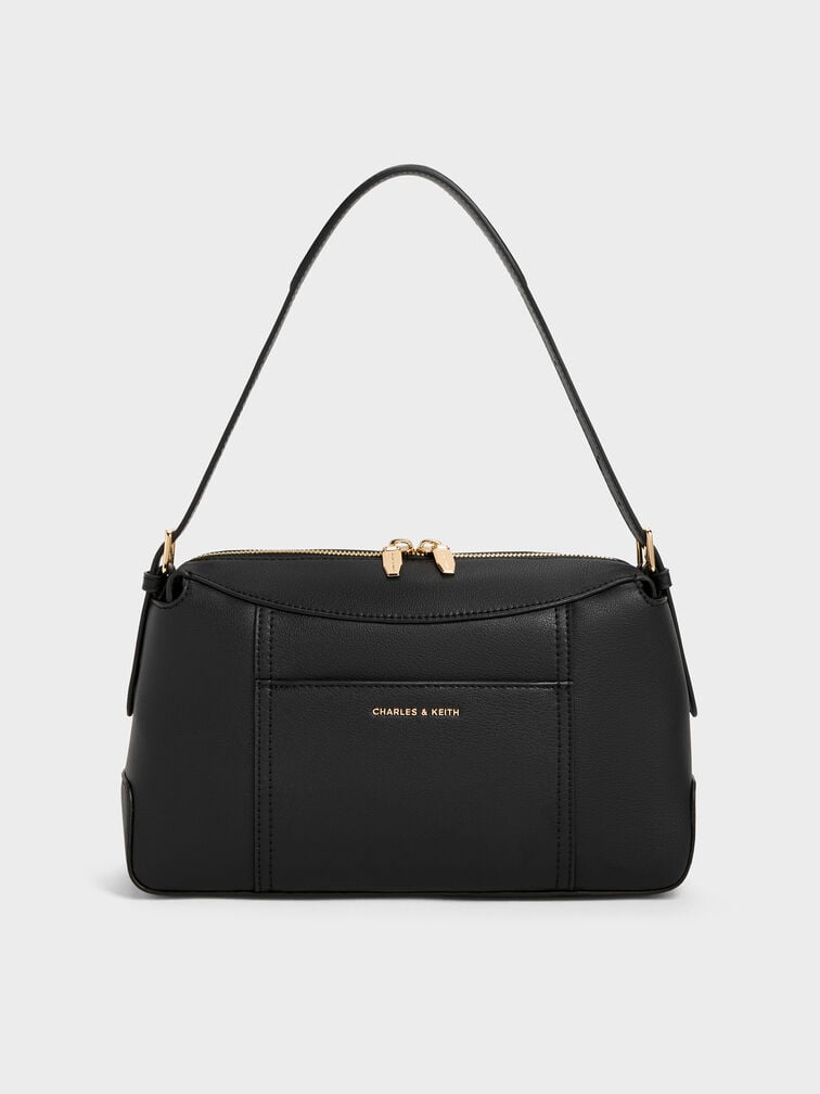 Roan Top Handle Bag, Black, hi-res