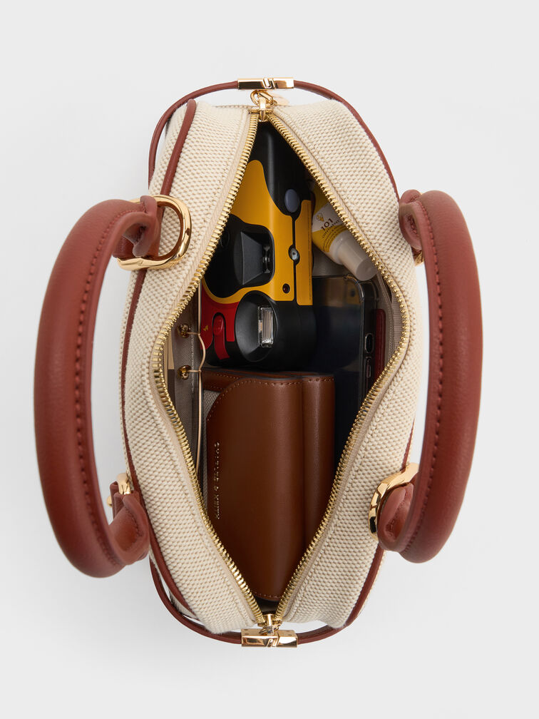 Tas Bowling Canvas Scottie, Brick, hi-res