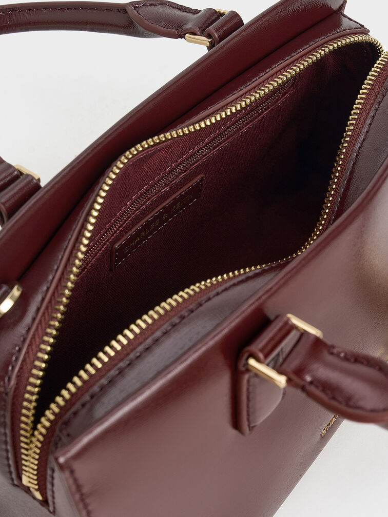 Tas Top Handle Kerry, Mulberry Plum, hi-res