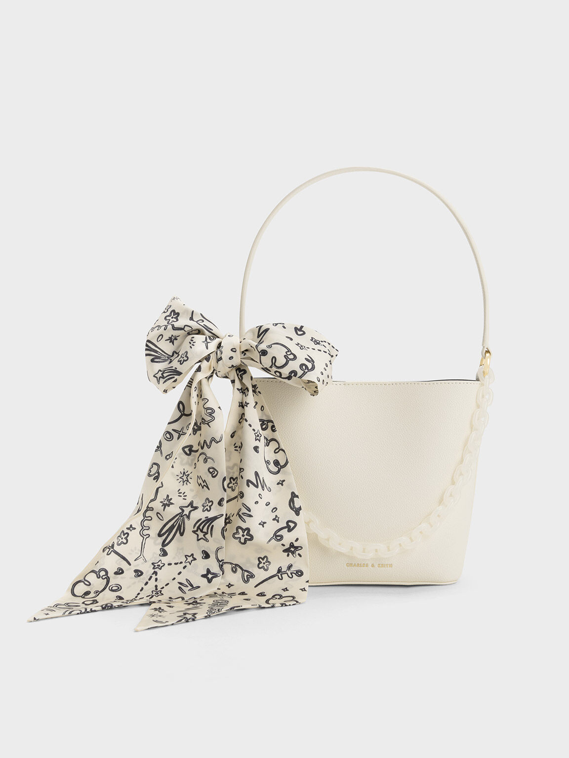 Charles and keith online classic bucket bag