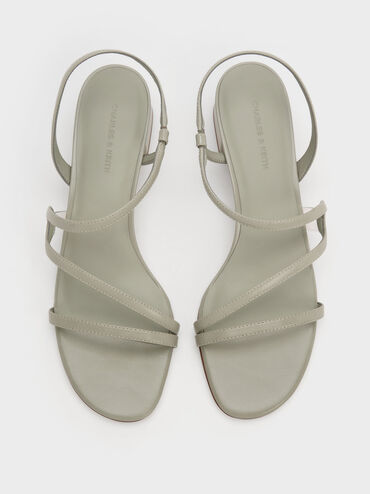 Sandal Slingback Wavy Arden, Mint Green, hi-res