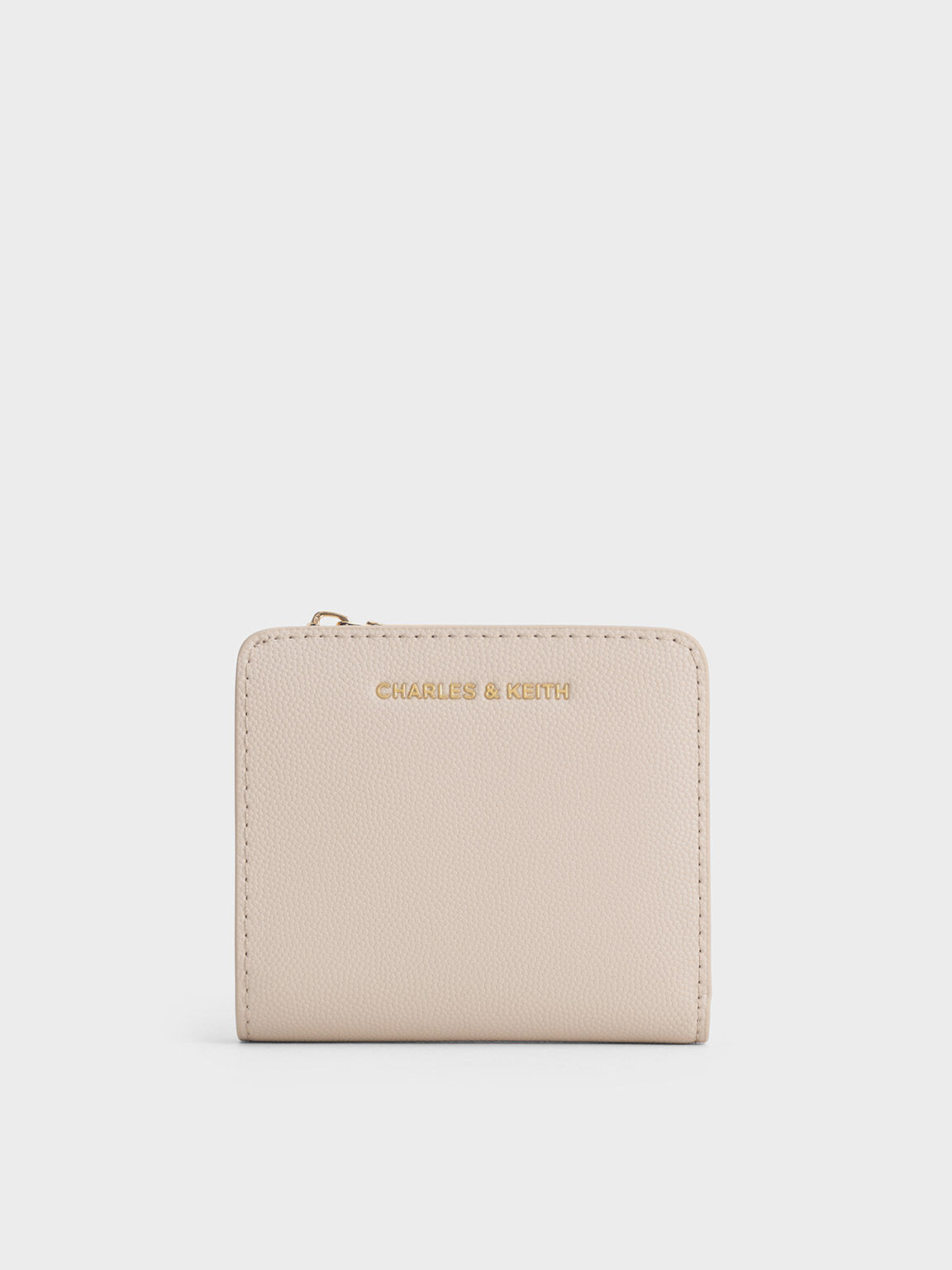 Oat Keely Top Zip Small Wallet CHARLES KEITH ID