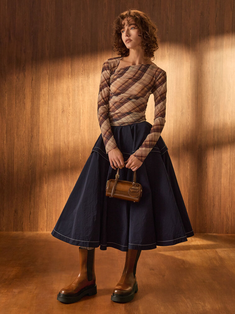 Tas Bowling Enola, Tan, hi-res