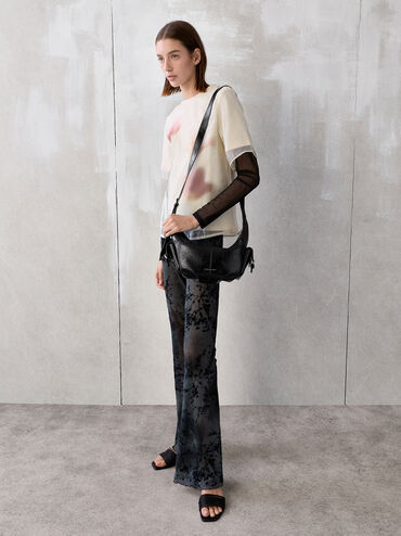 Tas Hobo Side-Pocket Bessie, Noir, hi-res