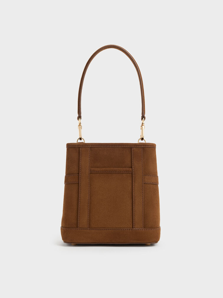 Tas Bucket Scottie, Pecan Brown, hi-res