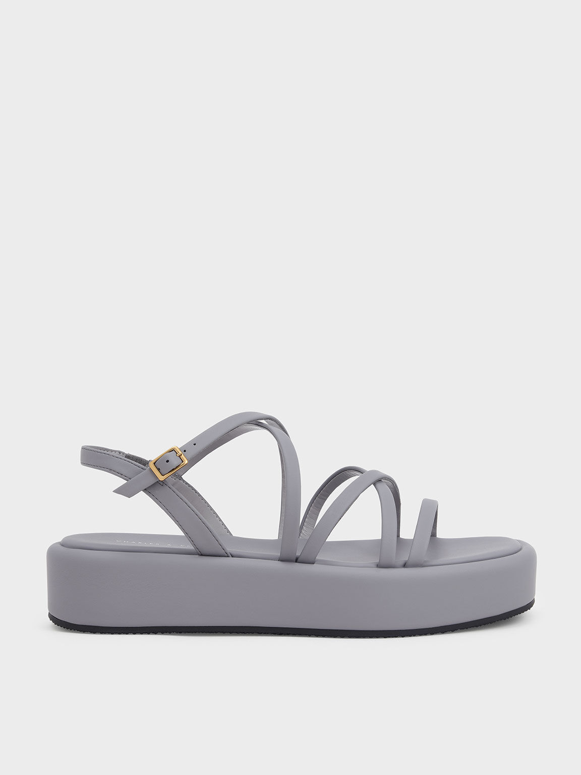 Charles and keith wedge sandals sale
