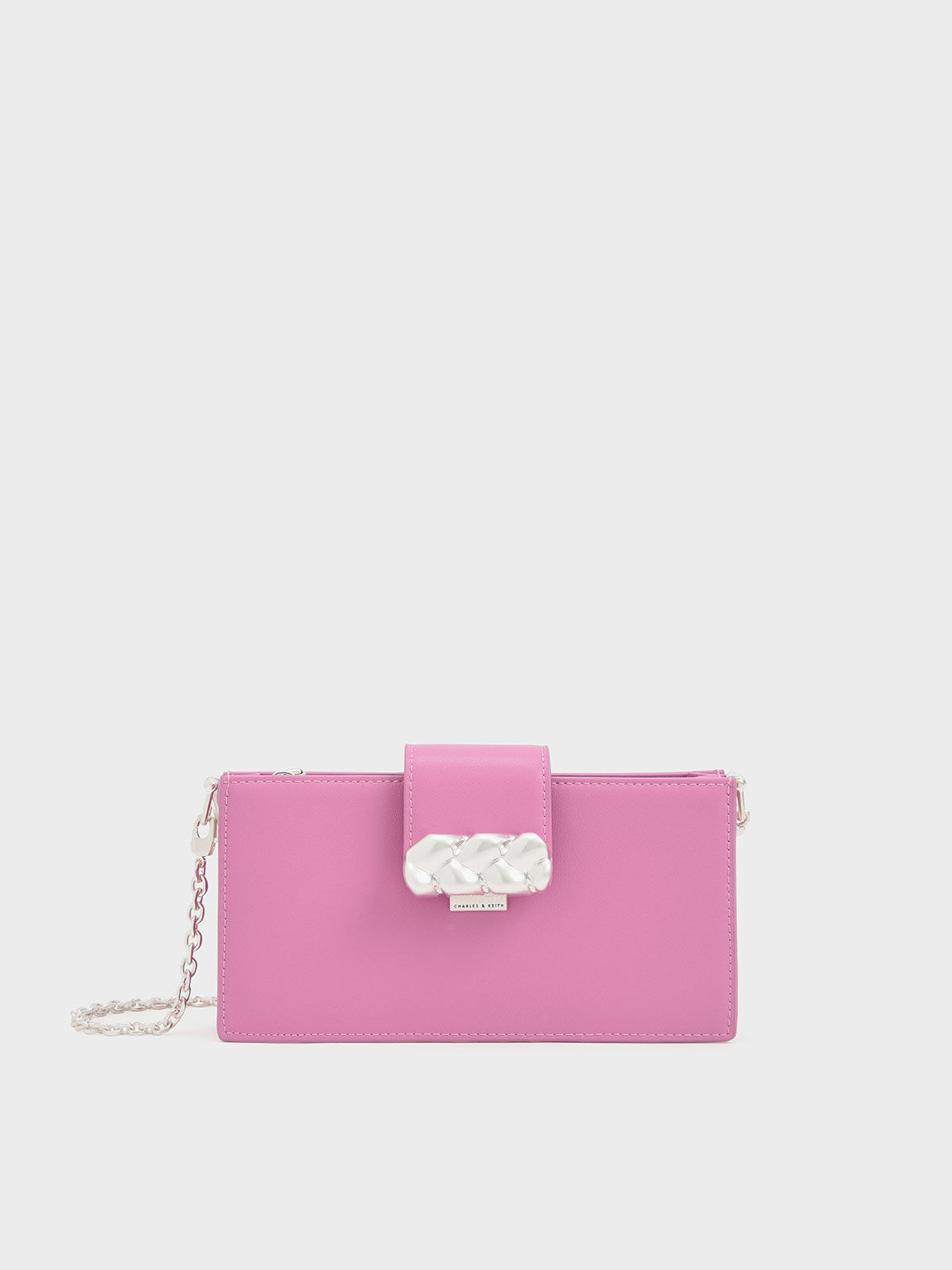 Dompet Phone Pouch Abby Embellished, Pink, hi-res