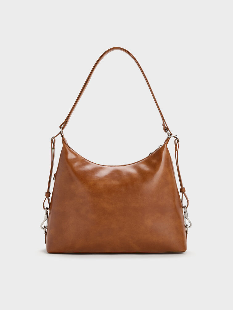 Tas Hobo Chain Atwood, Distressed Tan, hi-res