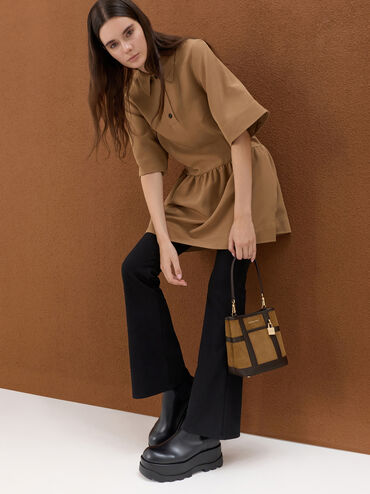 Tas Bucket Scottie Two-Tone, Sahara Sand, hi-res