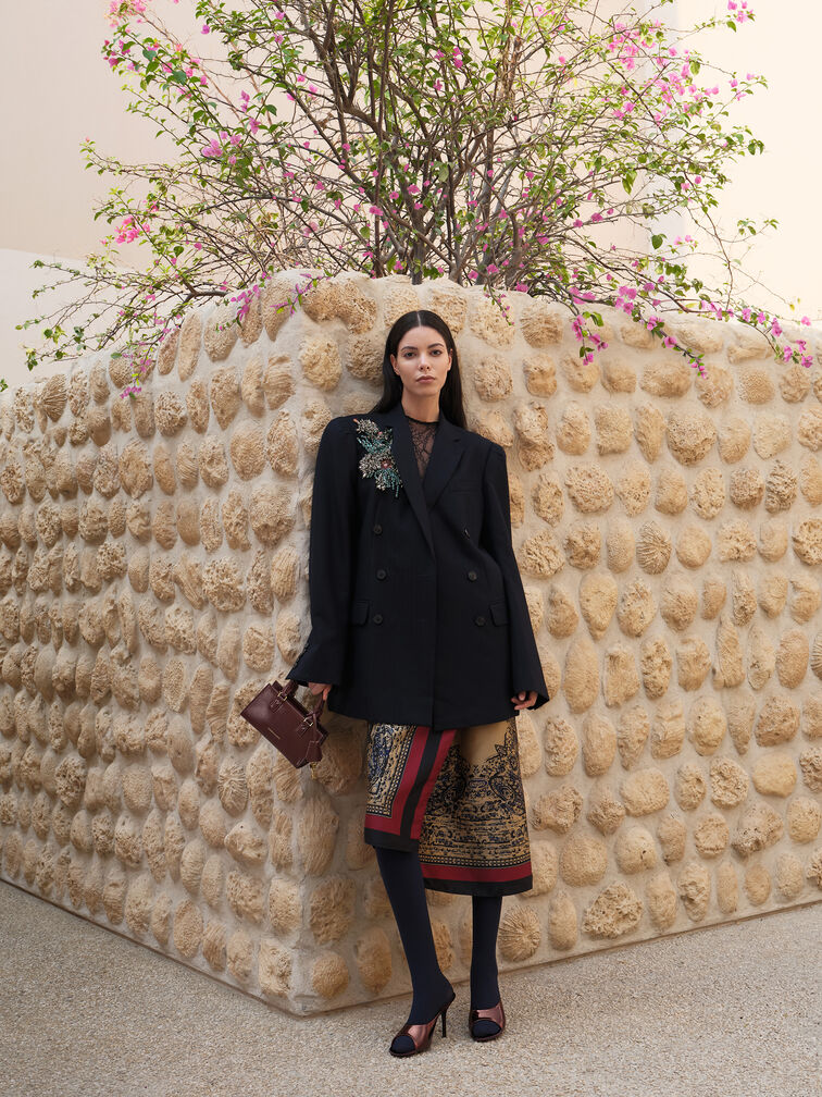 Tas Tote Kerry Mini, Wineberry Red, hi-res