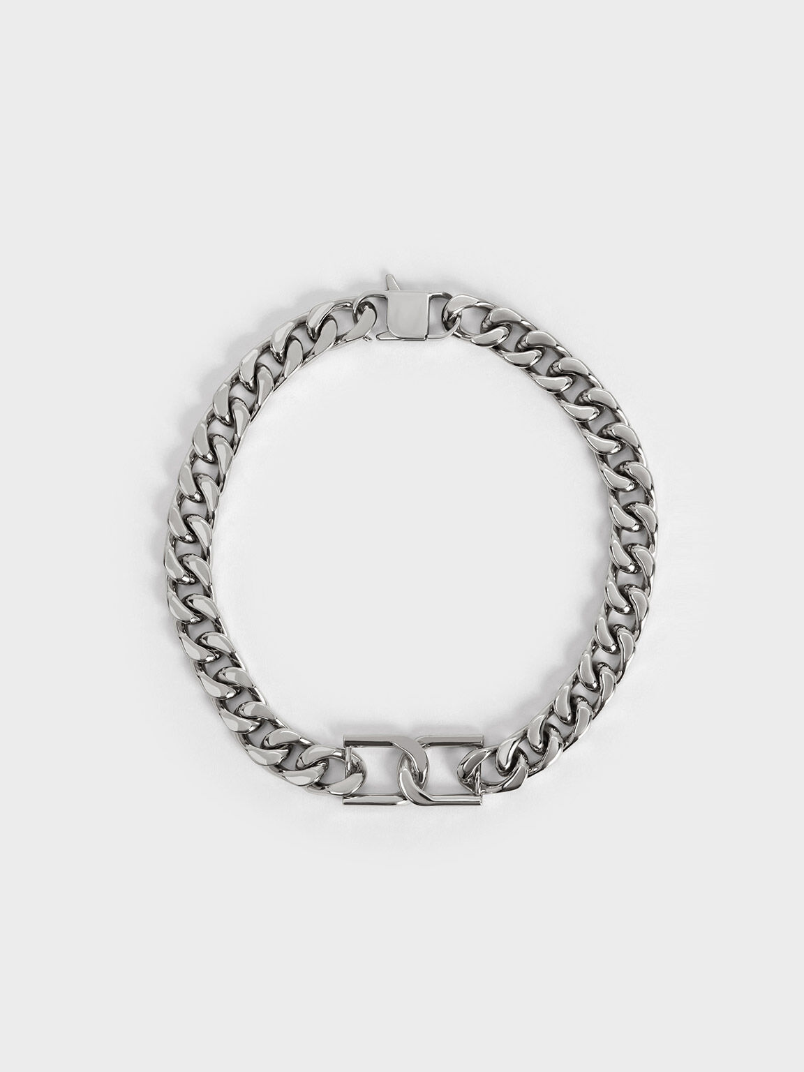 Silver chain sale choker