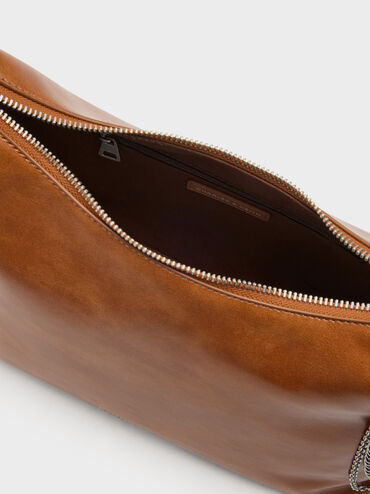 Tas Hobo Chain Atwood, Distressed Tan, hi-res