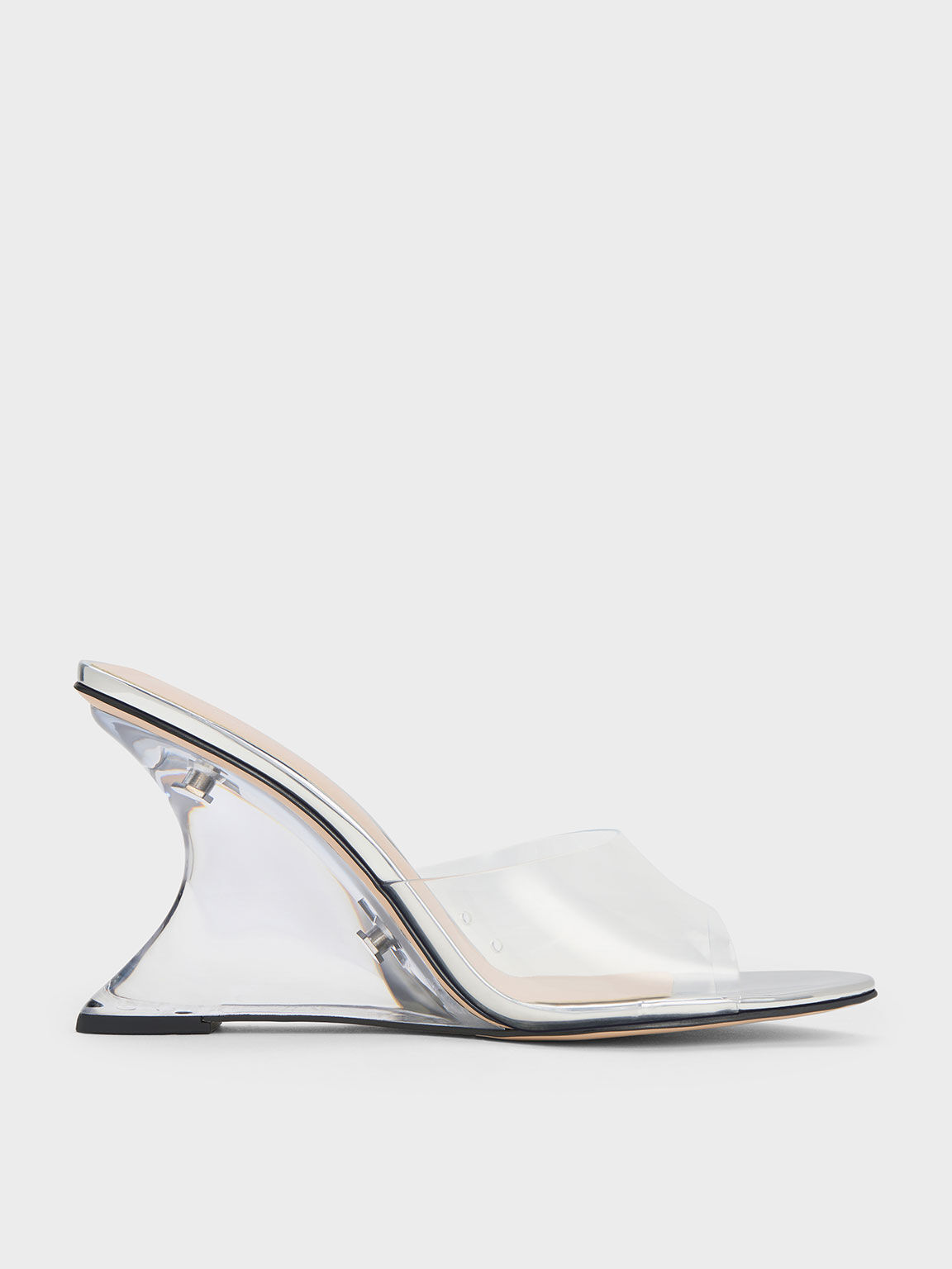 Metallic wedges best sale