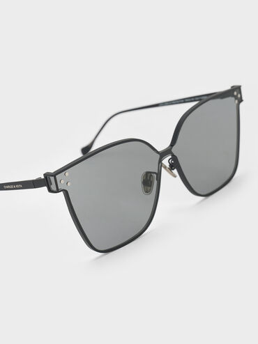 Ginny Butterfly Sunglasses, Noir, hi-res