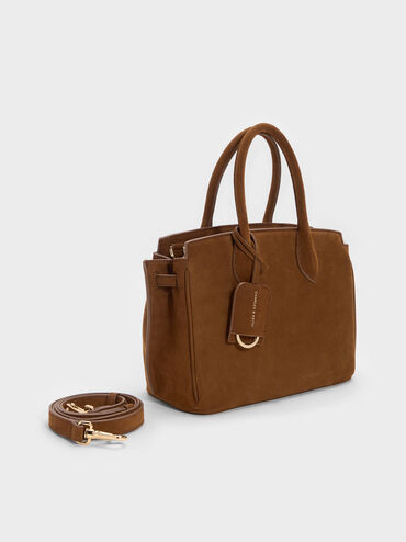 Tas Tote Ginevra, Pecan Brown, hi-res