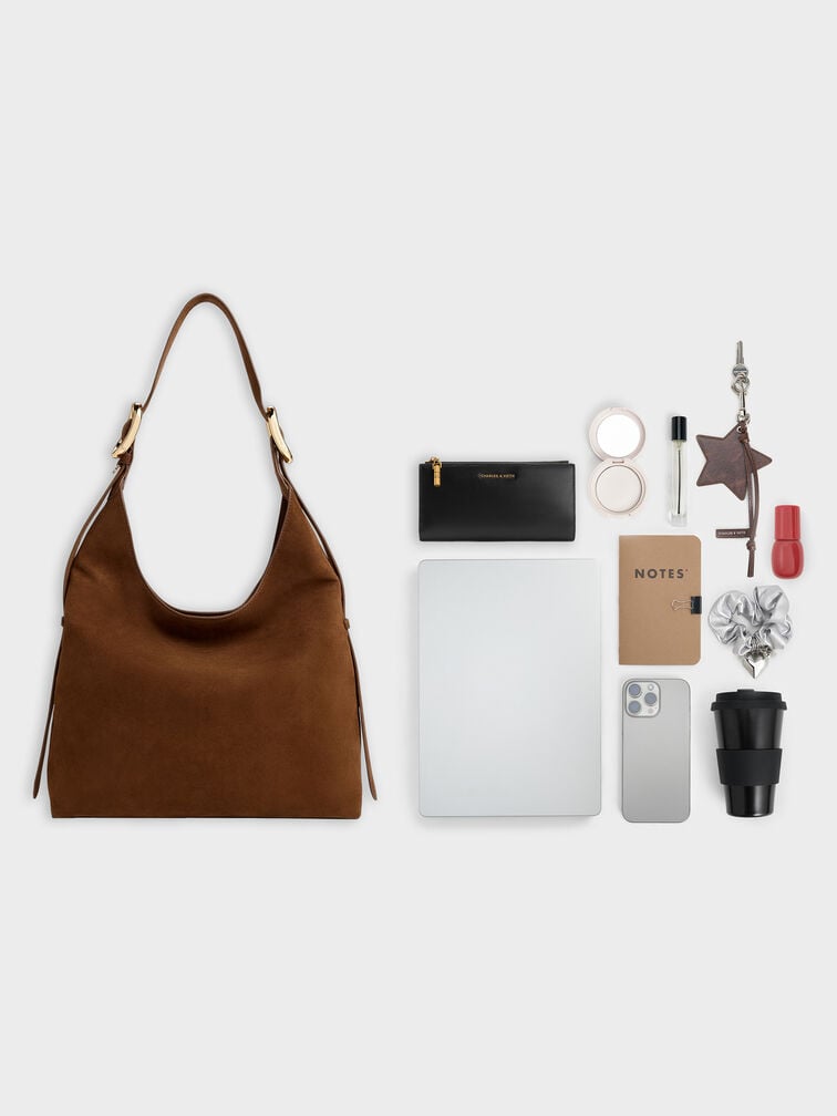Tas Hobo Aislin, Pecan Brown, hi-res