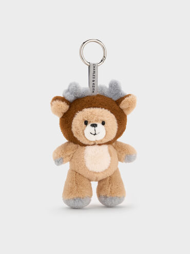 Dodie Deer Bear Charm, Multi, hi-res