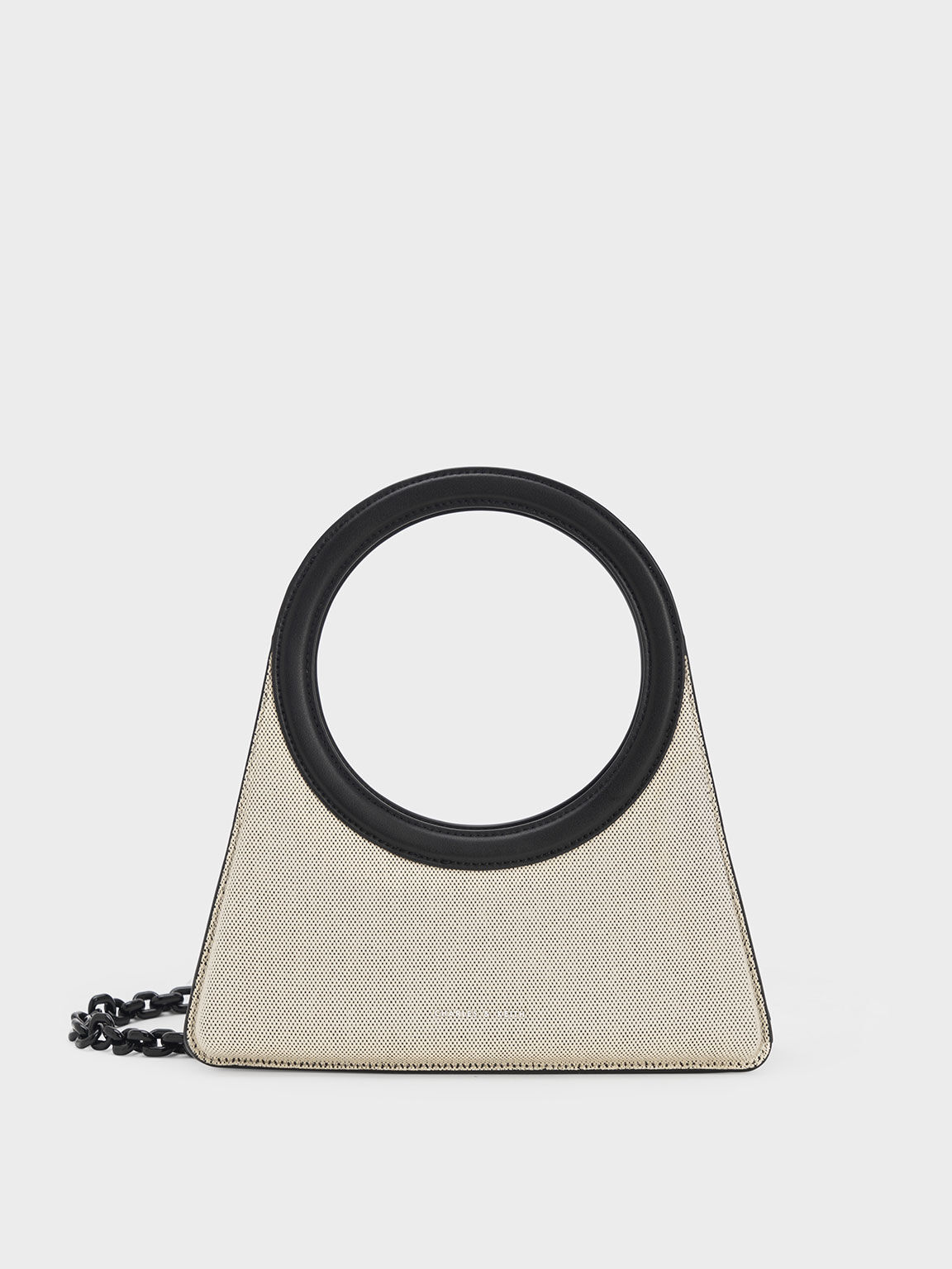 Camelia Circle Handle Geometric Bag, Multi, hi-res