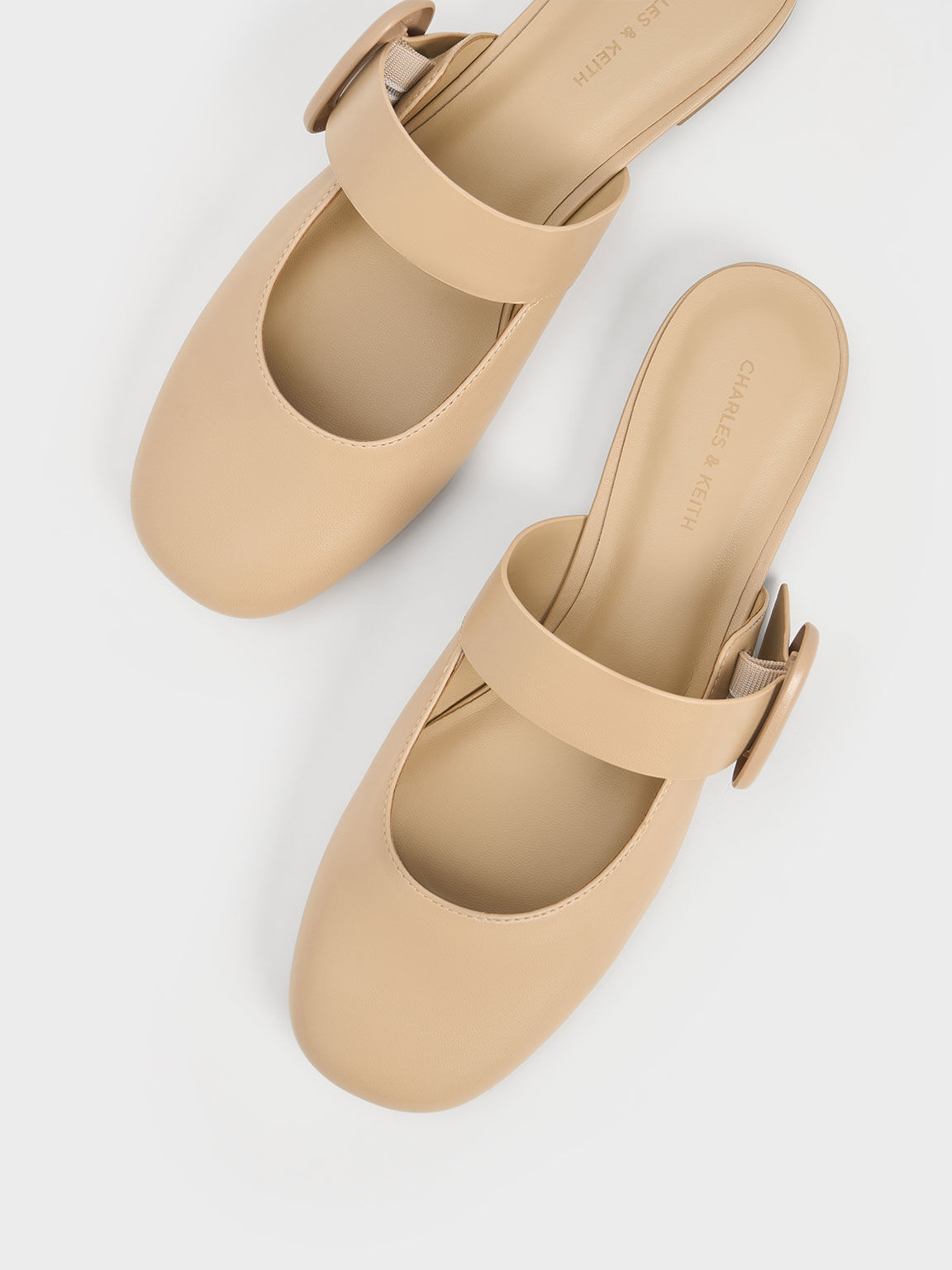 Charles and keith sales slip on shoes
