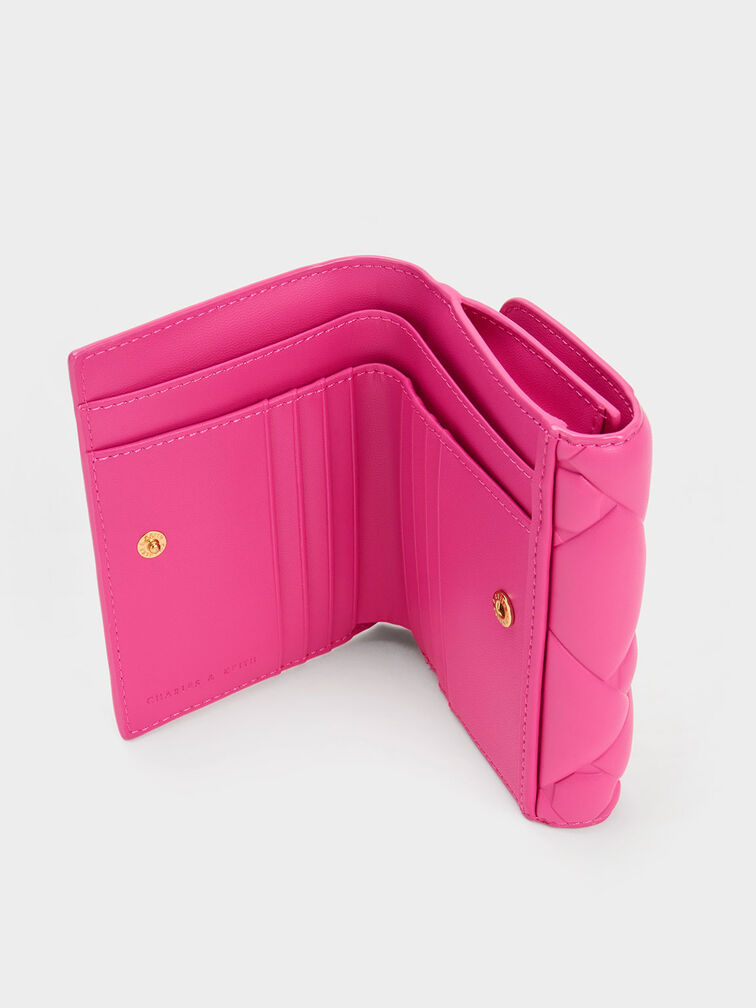 Dompet Quilted Tillie, Fuchsia, hi-res