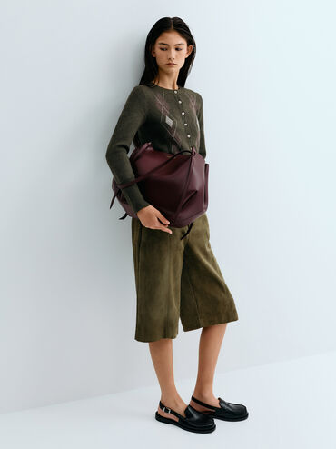 Tas Tote XL Calla, Wineberry Red, hi-res