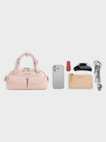 Tas Bowling Multi-Pocket Rachel, Soft Pink, hi-res