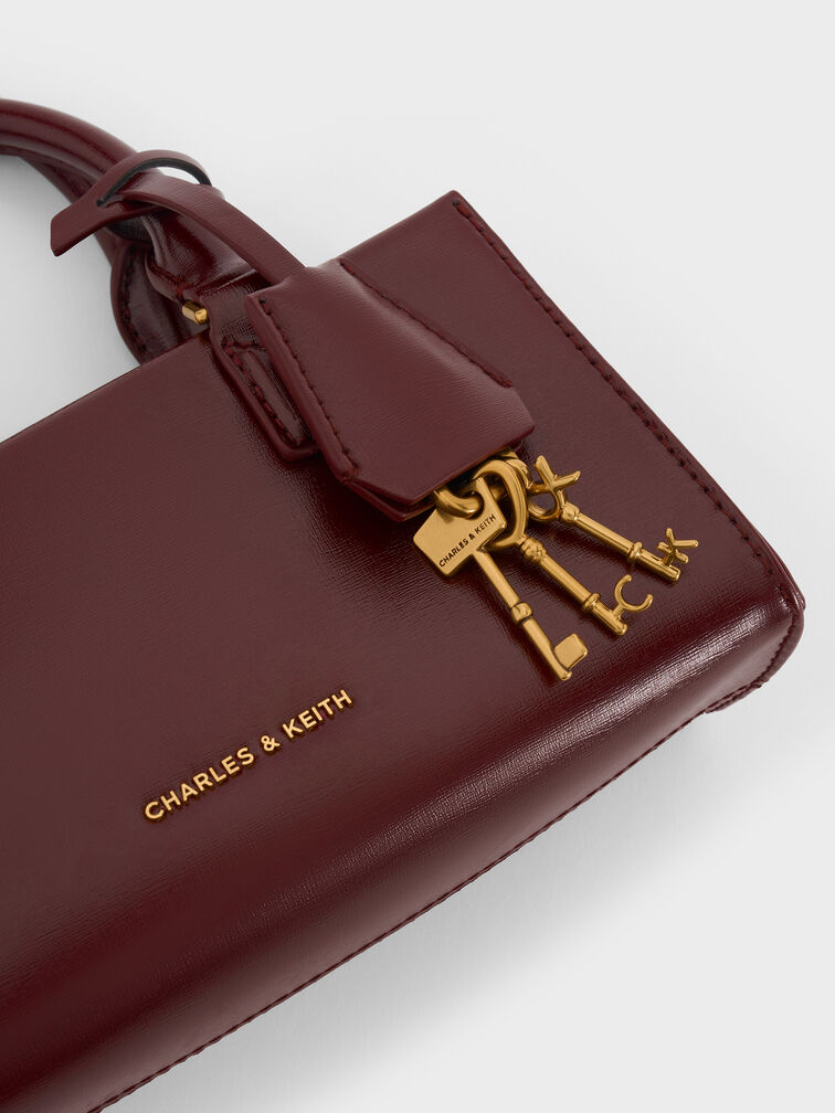 Tas Tote Kerry Mini, Wineberry Red, hi-res