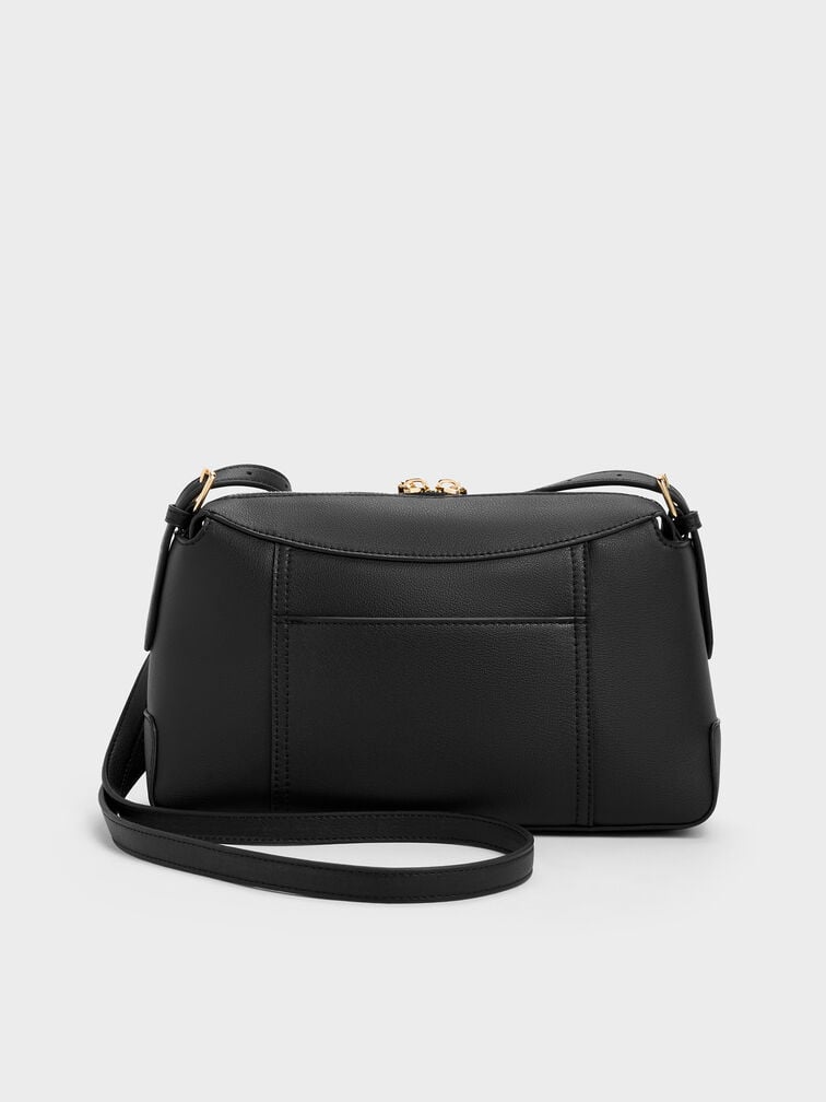 Roan Top Handle Bag, Black, hi-res