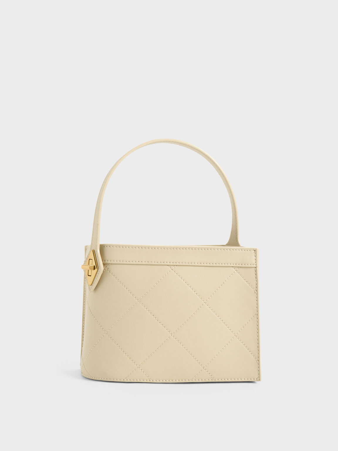 Tas Quilted Metallic Accent, Butter, hi-res