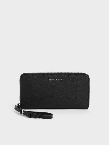 Chance Zip-Around Long Wallet, Noir, hi-res