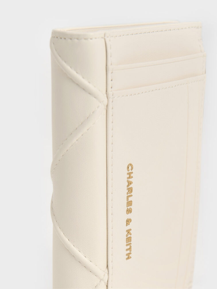 Dompet Quilted Eleni, Cream, hi-res