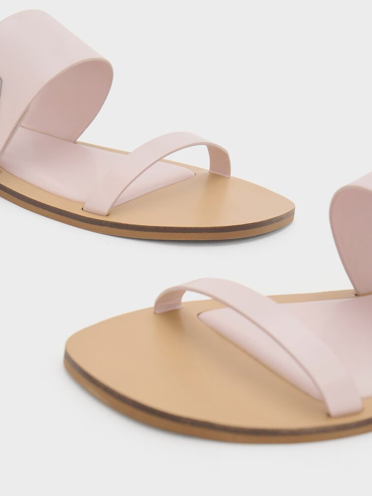 Trice Double Strap Sandals, Nude, hi-res