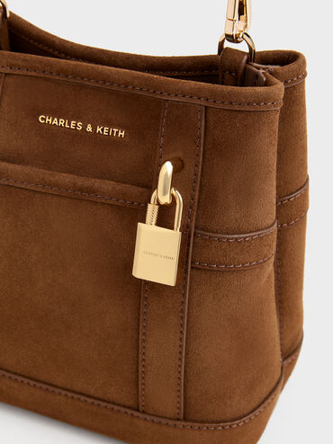 Tas Bucket Scottie, Pecan Brown, hi-res