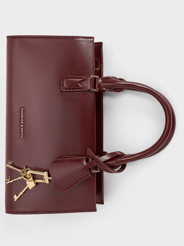 Tas Top Handle Kerry, Mulberry Plum, hi-res