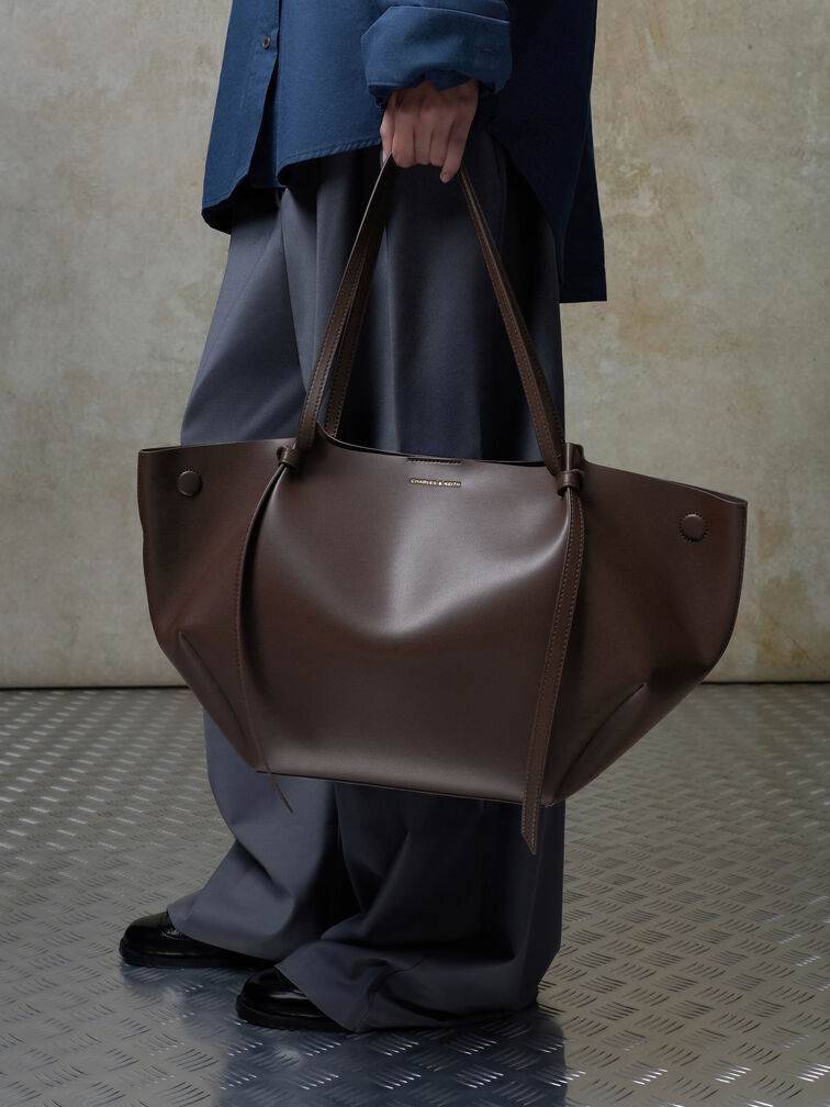 Tote Bag Calla XL, Espresso Brown, hi-res