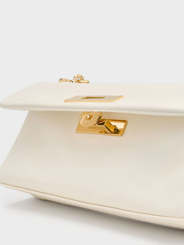 Dompet On Chain Kerry, Cream, hi-res