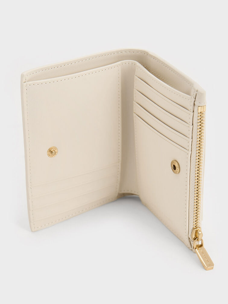 Dompet Quilted Eleni, Cream, hi-res
