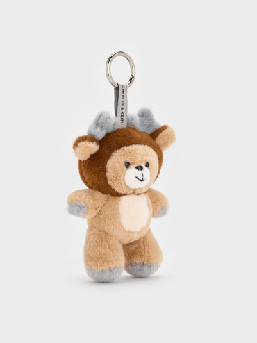 Dodie Deer Bear Charm, Multi, hi-res