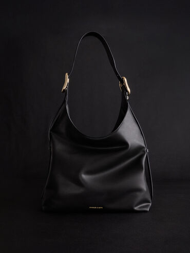 Tas Hobo Aislin, Black, hi-res