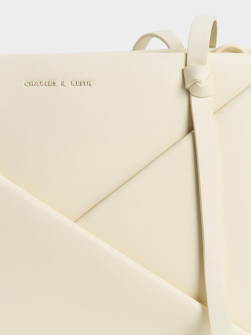 Midori Geometric Tote Bag, Cream, hi-res