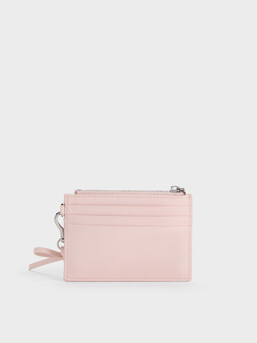 Card Holder Panelled Bow Hazel, Soft Pink, hi-res