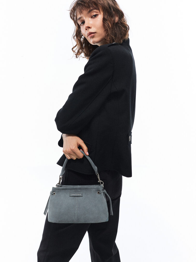 Tas Top Handle Noane, Smoky Blue, hi-res